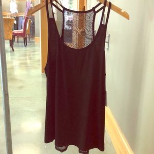 Pure Barre Pointelle Back Tank